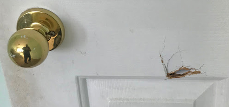 interior door hole repair San Clemente